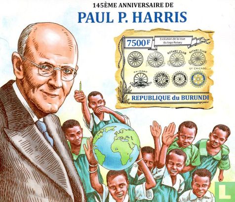 145ste verjaardag Paul P. Harris