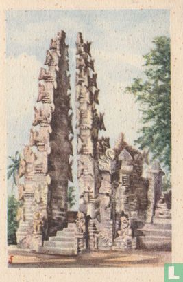 Gespleten tempelpoort