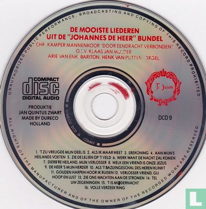 De mooiste liederen uit de Johannes de Heer-bundel  (1) - Image 3