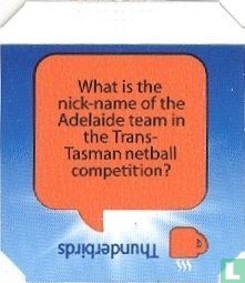 What is the nick-name of the Adelaide team in the Trans-Tasman netball competition? - Thunderbirds - Afbeelding 1