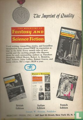 The Magazine of Fantasy and Science Fiction [USA] 06 - Afbeelding 2