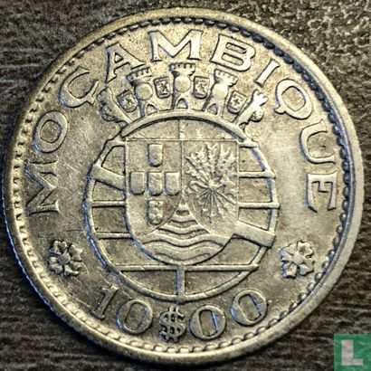 Mozambique 10 escudos 1955 - Image 2