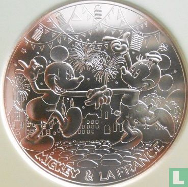 France 50 euro 2018 "Mickey & France - 14th July dance" - Image 2