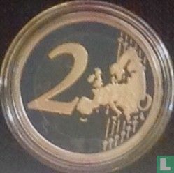 Italië 2 euro 2018 (PROOF) "70th anniversary of the entry into force of the Italian Constitution" - Afbeelding 2