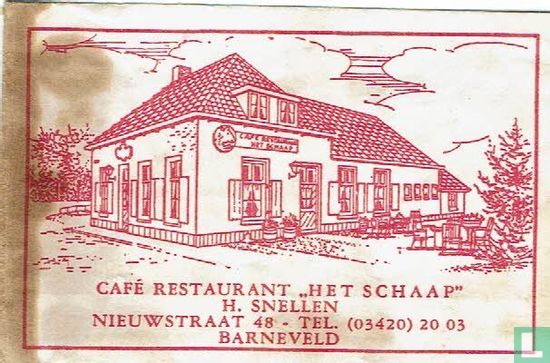 Café Restaurant "Het Schaap"  - Afbeelding 1
