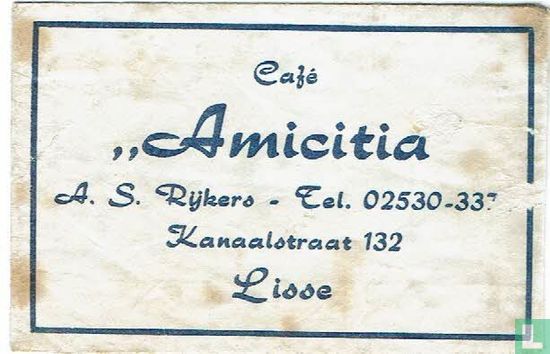 Café "Amicitia" - Afbeelding 1