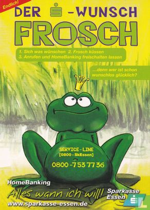 Sparkasse Essen "Der Wunsch Frosch" - Afbeelding 1