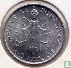 Vaticaan 2 lire 1967 - Afbeelding 1