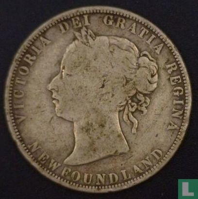 Neufundland 50 Cent 1873 - Bild 2