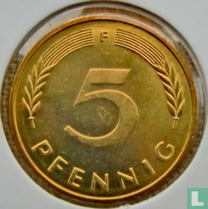 Allemagne 5 pfennig 2000 (F) - Image 2