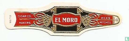 El Moro - Cigar Co. Makers - Rees Mitchell [printed in USA] - Afbeelding 1