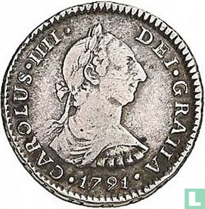 Chile 1 real 1791 (type 2) - Image 1
