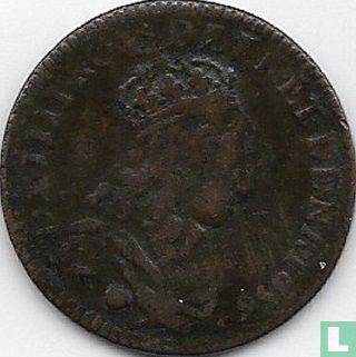 France 1 liard 1656 (K) - Image 1