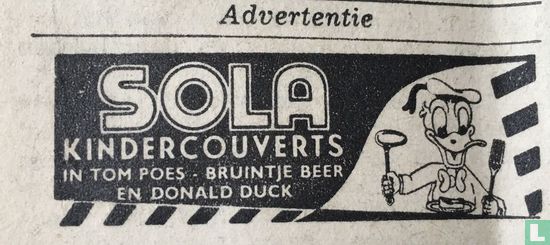 Sola kindercouverts in Tom Poes, Bruintje Beer en Donald Duck - Image 1