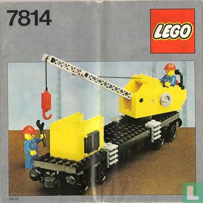 Lego 7814 Crane Wagon with Small Container