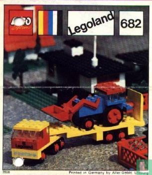 Lego 682-1 Low-Loader and Tractor