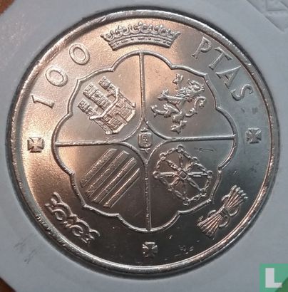 Spain 100 pesetas 1966 (67) - Image 2
