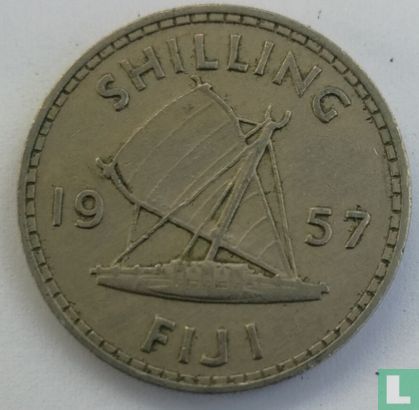 Fidschi 1 Shilling 1957 - Bild 1