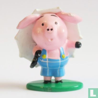 Piglet with umbrella - Image 1