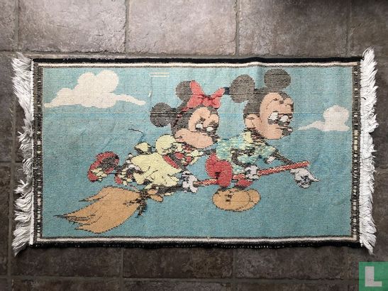Mickey Minnie op bezem vloerkleed - Bild 3