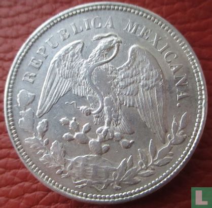 Mexique 1 peso 1900 (Mo AM) - Image 2