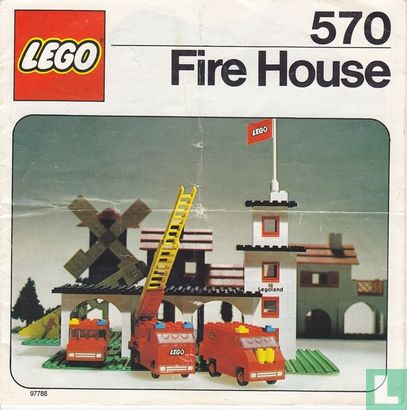 Lego 570 Fire House