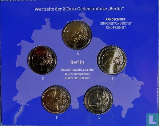 Allemagne coffret 2018 "Berlin" - Image 2