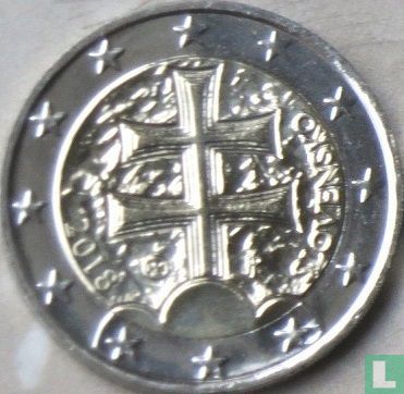 Slowakije 2 euro 2018 - Afbeelding 1