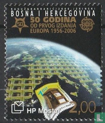 50 years of Europe stamps