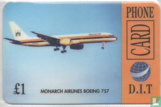 Monarch Airlines - Boeing 757 - Bild 1