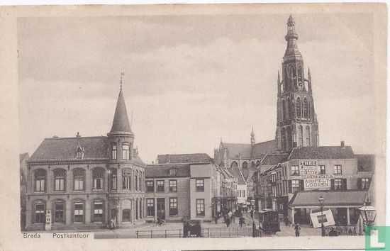 Postkantoor en vischmarkt