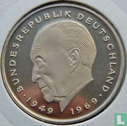 Deutschland 2 Mark 1981 (G - Konrad Adenauer) - Bild 2