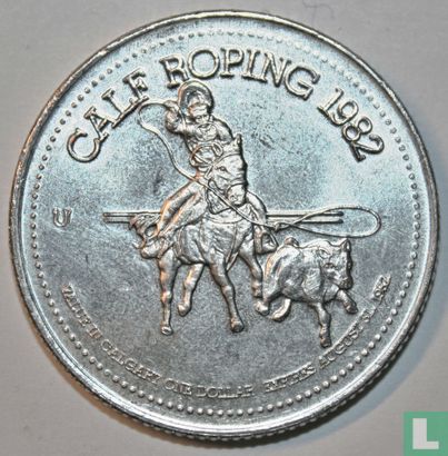 Calgary Stampede Dollar 1982 - Afbeelding 1