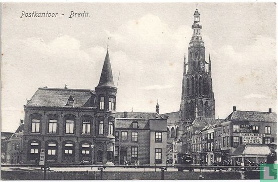Postkantoor en vischmarkt