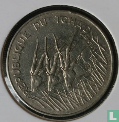 Tsjaad 100 francs 1984 - Afbeelding 2