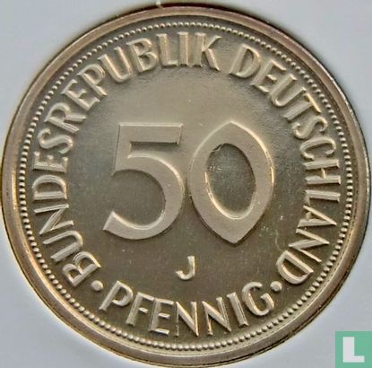 Deutschland 50 Pfennig 1981 (J) - Bild 2