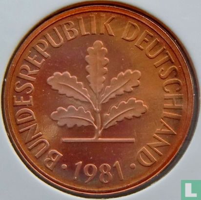 Germany 2 pfennig 1981 (F) - Image 1