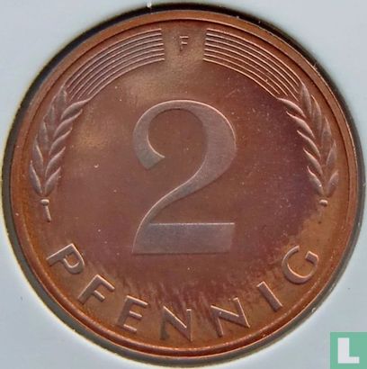 Duitsland 2 pfennig 1981 (F) - Afbeelding 2