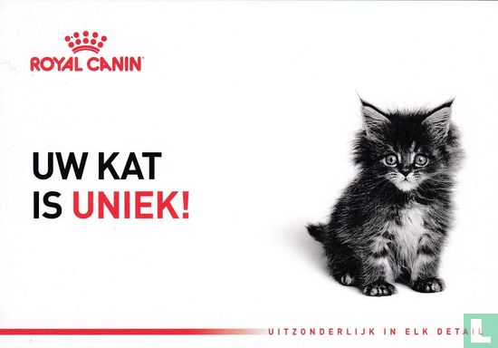 Royal Canin "Uw Kat Is Uniek" - Image 1