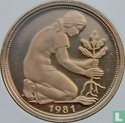 Deutschland 50 Pfennig 1981 (D) - Bild 1