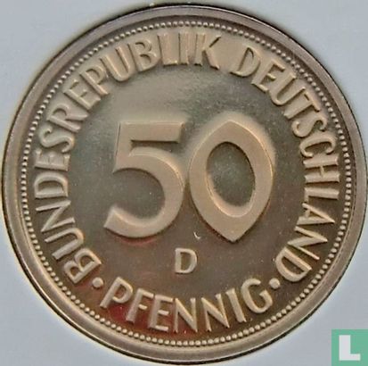 Deutschland 50 Pfennig 1981 (D) - Bild 2