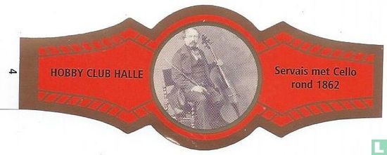 Servais pour violoncelle avec environ 1862 - Image 1