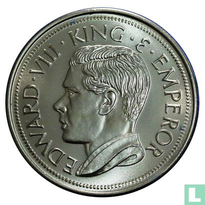 New Guinea Crown (D) 1936 (Copper-Nickel - PROOF) "Edward VIII Fantasy Coronation Medallion" - Image 1