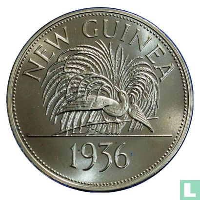 New Guinea Crown (D) 1936 (Copper-Nickel - PROOF) "Edward VIII Fantasy Coronation Medallion" - Afbeelding 2