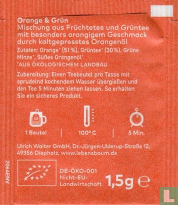 Orange & Grün - Afbeelding 2