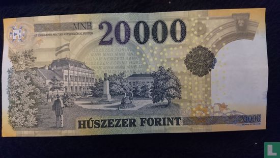 Hongarije 20.000 Forint 2015 - Afbeelding 2