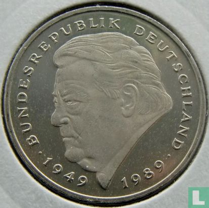 Germany 2 mark 1996 (F - Franz Joseph Strauss) - Image 2
