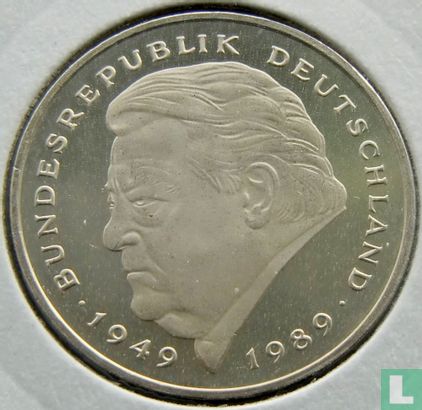 Deutschland 2 Mark 1996 (D - Franz Joseph Strauss) - Bild 2