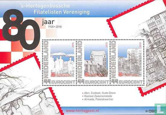 's-Hertogenbossche Filatelisten Vereniging 80 years 1930-2010