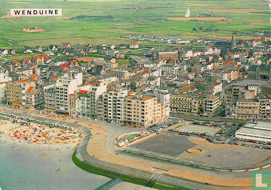 WENDUINE Luchtfoto : Strand en Zeedijk - Afbeelding 1